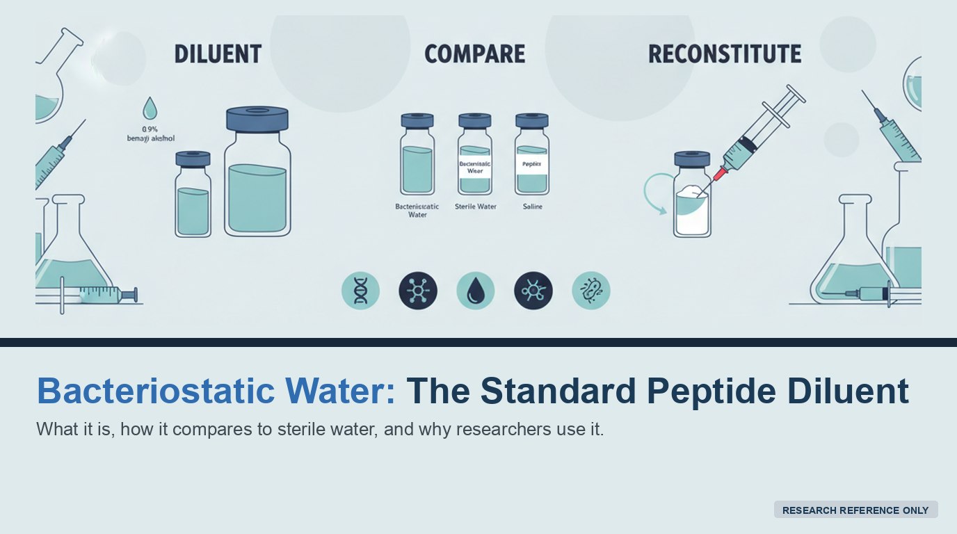Bacteriostatic Water for Peptides: What It Is and Why Researchers Use It